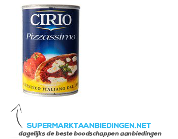 Cirio Pizzassimo aanbieding