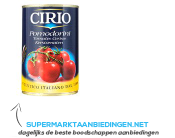 Cirio Pomodorini cherrytomatoes aanbieding
