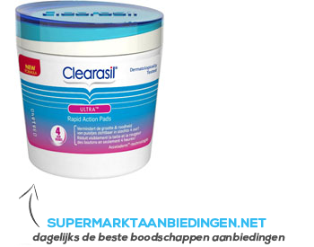 Clearasil Ultra pads aanbieding