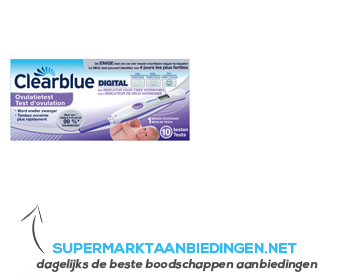 Clearblue Advanced ovulatietest aanbieding