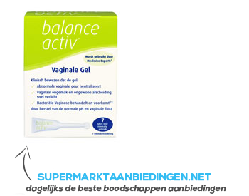 Clearblue Balance active vaginale gel aanbieding