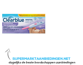 Clearblue Digitale ovulatietest aanbieding
