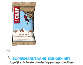 Clif Bar Coconut-chocolate chip aanbieding