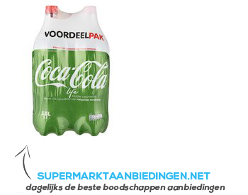 Coca-Cola Life 4-pack aanbieding