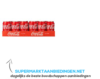 Coca-Cola Regular tray aanbieding