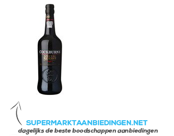 Cockburn's Special Reserve Port aanbieding