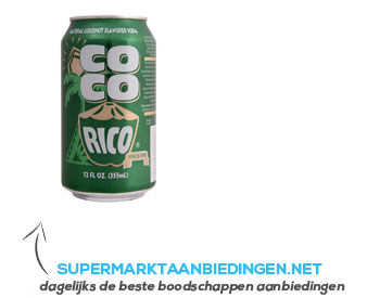 Coco Rico Cocos limonade aanbieding