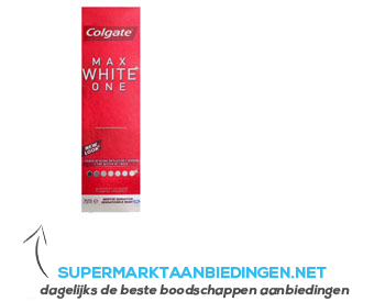 Colgate MaxWhite One tandpasta aanbieding