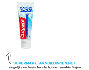 Colgate Sensation White tandpasta aanbieding