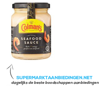 Colman's Seafood sauce aanbieding