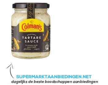 Colman’s Tartare sauce aanbieding