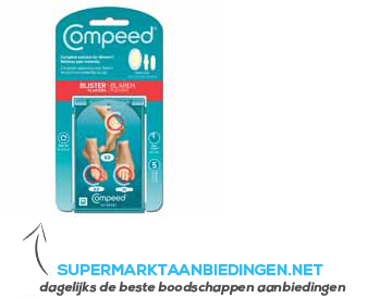 Compeed Blaren pleisters mixed sizes aanbieding