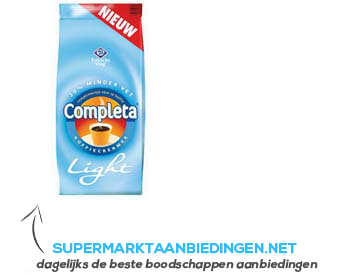 Completa Koffiecreamer light aanbieding