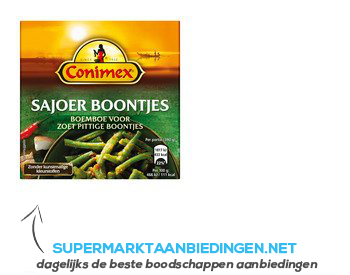 Conimex Boemboe sajoer boontjes aanbieding