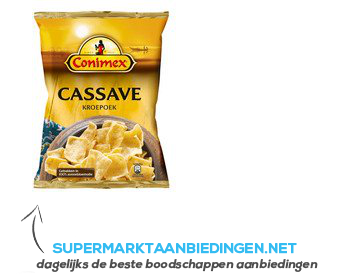 Conimex Cassave kroepoek aanbieding