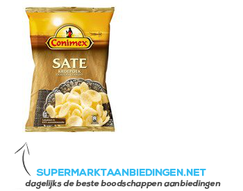 Conimex Kroepoek saté aanbieding