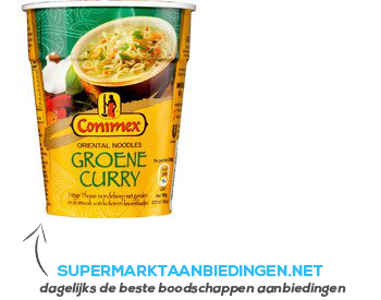 Conimex Noodles groene curry aanbieding