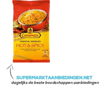 Conimex Noodles hot & spicy aanbieding