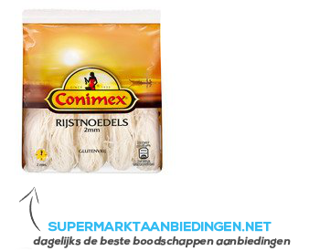 Conimex Rijstnoedels 2mm aanbieding