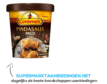 Conimex Satésaus mild aanbieding