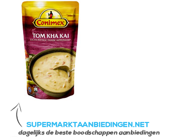 Conimex Tom kha kai Thaise kippensoep aanbieding