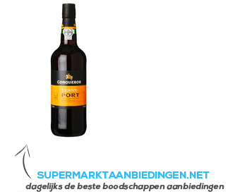 Conqueror Port Tawny aanbieding