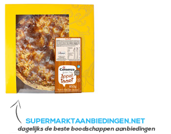 Consenza Appeltaart glutenvrij aanbieding