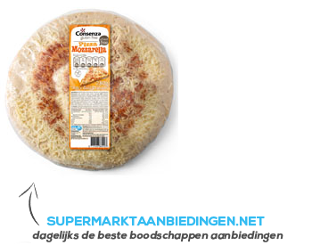 Consenza Pizza mozzarella aanbieding