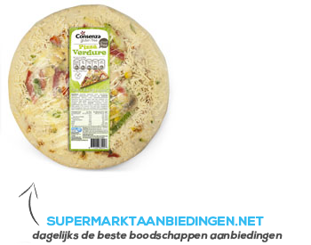 Consenza Pizza verdure aanbieding