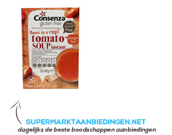 Consenza Tomatensoep instant aanbieding