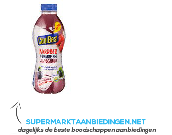 CoolBest Aardbei & zwarte bes met magere yoghurt