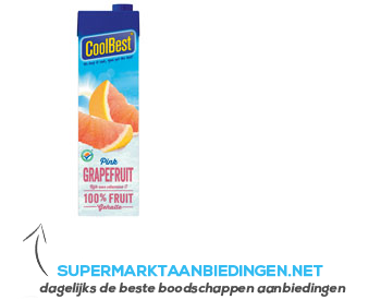 CoolBest Pink grapefruit aanbieding