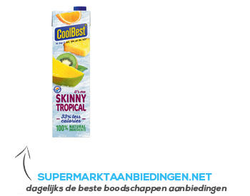 CoolBest Skinny tropical aanbieding