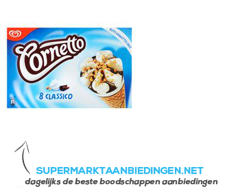 Cornetto IJs classico aanbieding