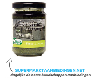 Costa Ligure Pesto limone aanbieding