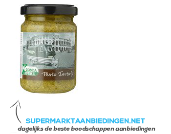 Costa Ligure Pesto tartufo (truffelpesto) aanbieding