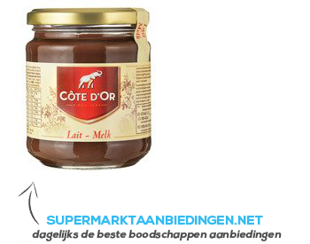 Côte d'Or Chocoladepasta melk aanbieding