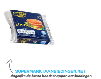 Country Cow Cheese slices aanbieding