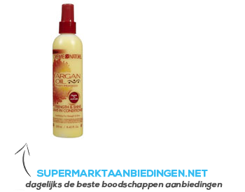 Cream of Nature Argan leave-in spray aanbieding