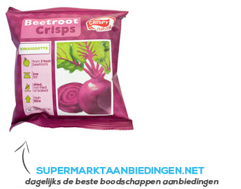 Crispy Beetroot crisps aanbieding