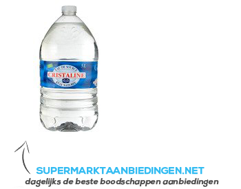 Cristaline Still water 5 L | Supermarkt