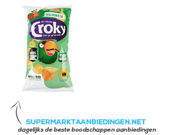 Croky Chips bolognese aanbieding