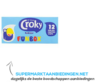 Croky Funbox paprika aanbieding