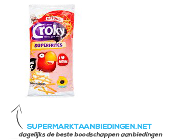 Croky Superfrites naturel aanbieding