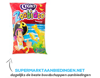 Croky Zoobidoo ketchup aanbieding