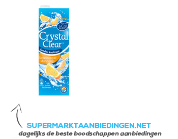 Crystal Clear Sinaasappel- mandarijn aanbieding