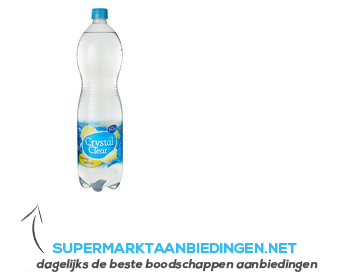 Crystal Clear Sparkling lemon aanbieding