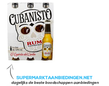 Cubanisto 3-pack aanbieding