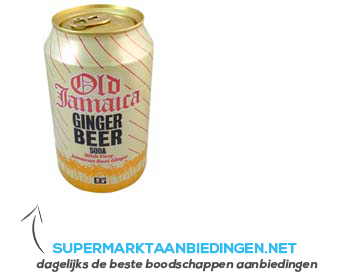 D&G Old Jamaica ginger beer aanbieding