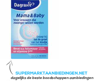 Dagravit Mama & baby aanbieding
